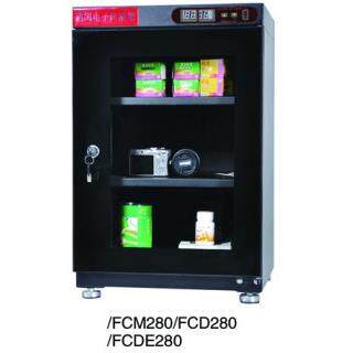 票子元件食物防电潮柜84L小型防潮沁邮岛防箱潮柜高强FCM280厂家
