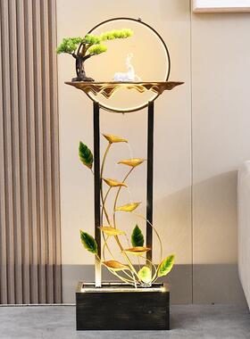 流水摆12597件中式办水循环约创意简客厅公装室电视柜玄关大型饰