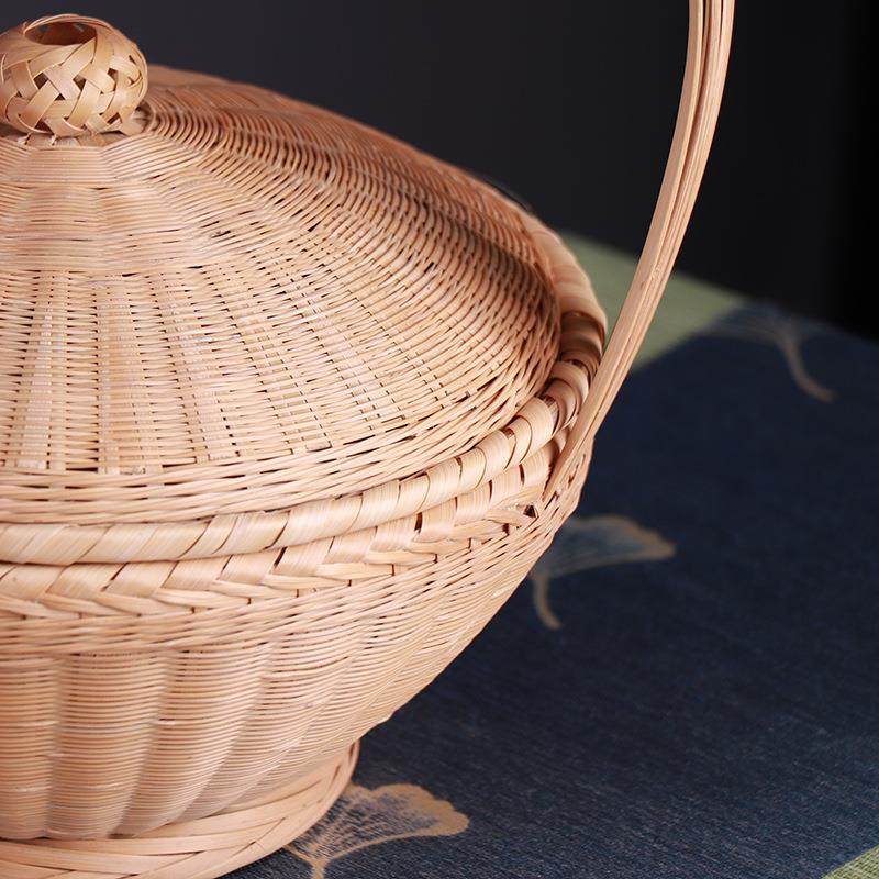 圆篮手工KWC竹鸡挂篮竹编织手菜篮竹篮子篮水果收纳竹筐竹编蛋提,包装,五金配件包装,淘宝优惠券,粉丝福利购,淘宝优惠卷