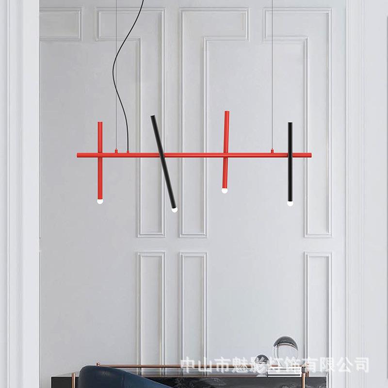 创意餐厅台可移灯线位长条GFB吊意式极吧简个商铺展厅茶室性网红