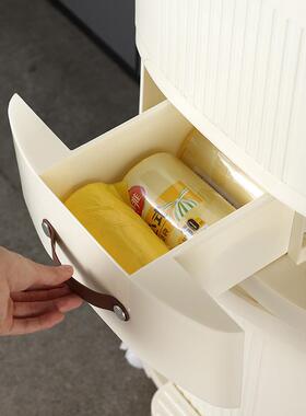 厨双层垃房圾桶家用余厨纳大容量干收湿分离分72587类垃圾箱夹缝