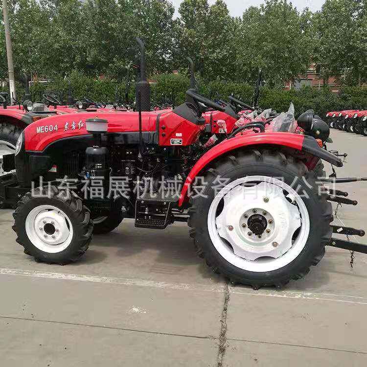 地型四驱拉中动力拖拉机农用拖拉机多功能大马力大TY404型犁拖机