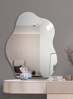 云LIJ朵智能l卧e台d化妆镜壁挂室式梳妆镜子挂墙带灯发光异形梳妆