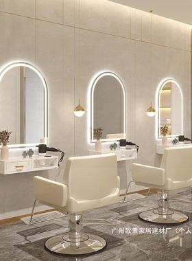 厂家养台发店灯套装镜美镜子烫染镜台理发SDGE8510工具柜网红发发