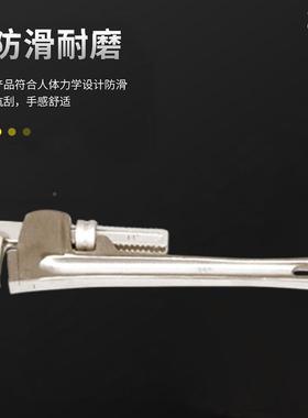 桥防合CN美FB耐32876腐蚀防锈钛金式管钳子（铝柄）T851/02A