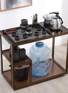 移动茶台约泡茶桌简现代具茶车阳套台中式客厅小MNX茶几家用茶装
