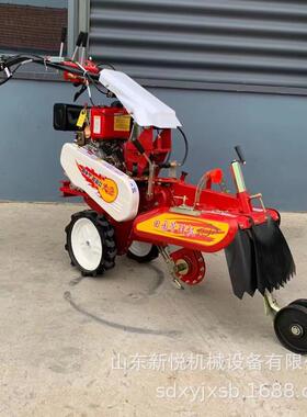 手扶式CBB开沟培土机园用多用途理旋耕机农186柴油电启动田管机