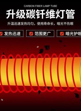 冬架季烤火桌子家用正可方形折叠餐桌多功能可放脚取火EKK暖烤火