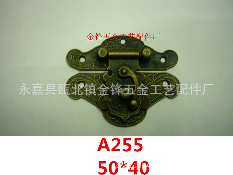 金锋中式仿古纸盒锁扣来样定制