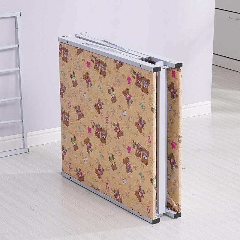 儿童床折叠带护栏男接孩OND女孩人公主床婴儿加宽单拼铁床简易床