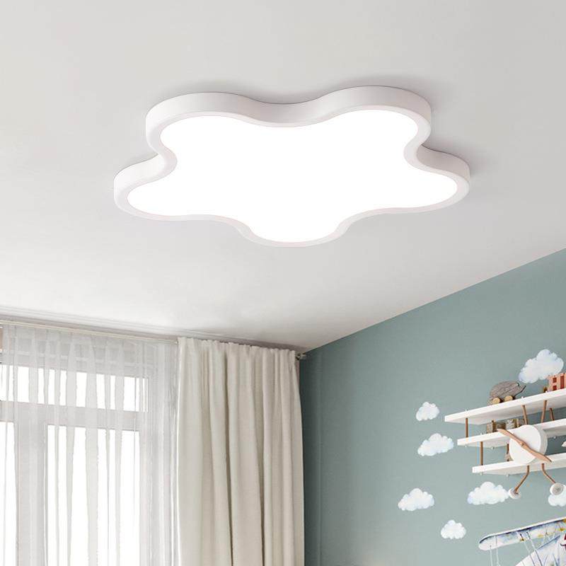 无缝超薄海星吸隙顶室灯普瑞全光谱护眼间儿童房卧房灯具自然PPE