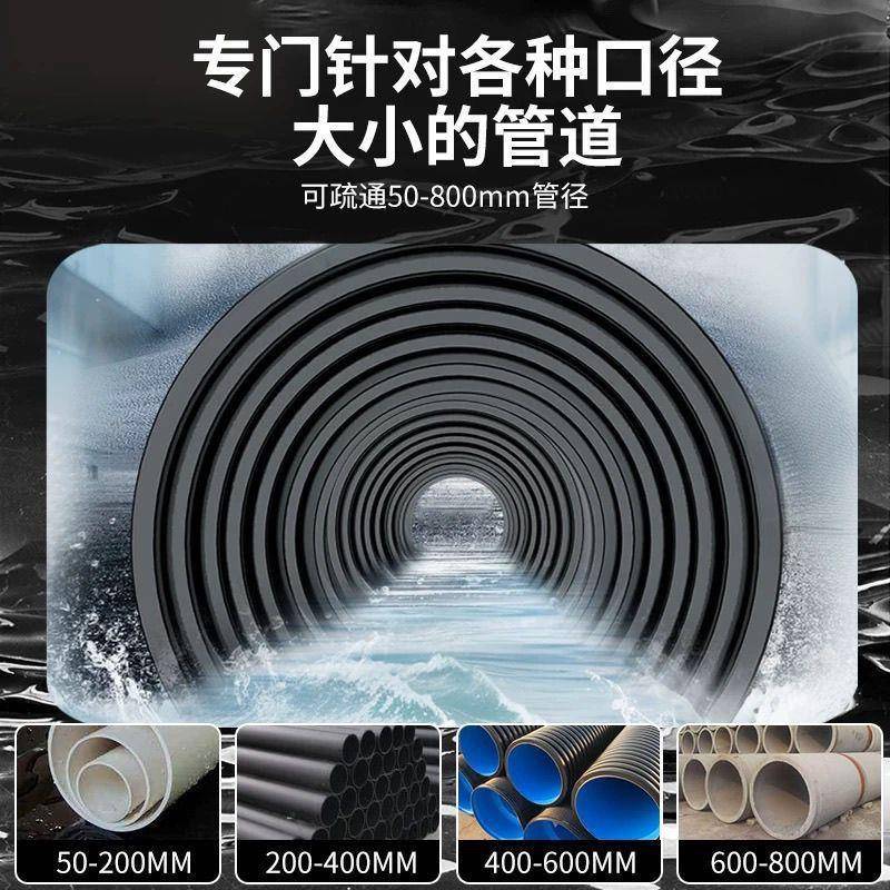 扬子20V高压管道疏368通柴油汽油商大功率2下水道水用老鼠机工业