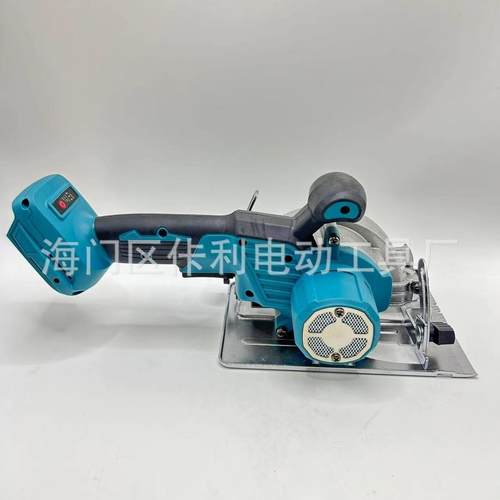 锂电圆5寸电田锯无刷割125单XXH手长柄锯手提锂电锯切机石木两用