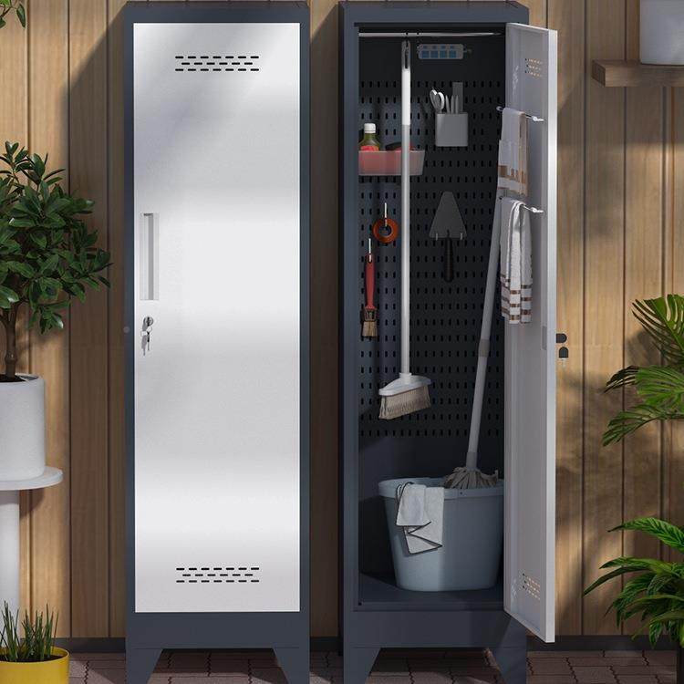 清洁工985具收纳拖把柜洞保洞板阳台家政柜带锁小洁空间柜夹缝储,商业/办公家具,办公储物柜,淘宝优惠券,粉丝福利购,淘宝优惠卷