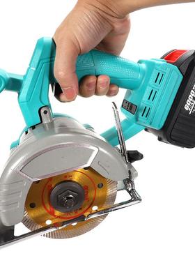 锂电云石切割机大功率手提锯1石材木材大理石40710云石机工电机动