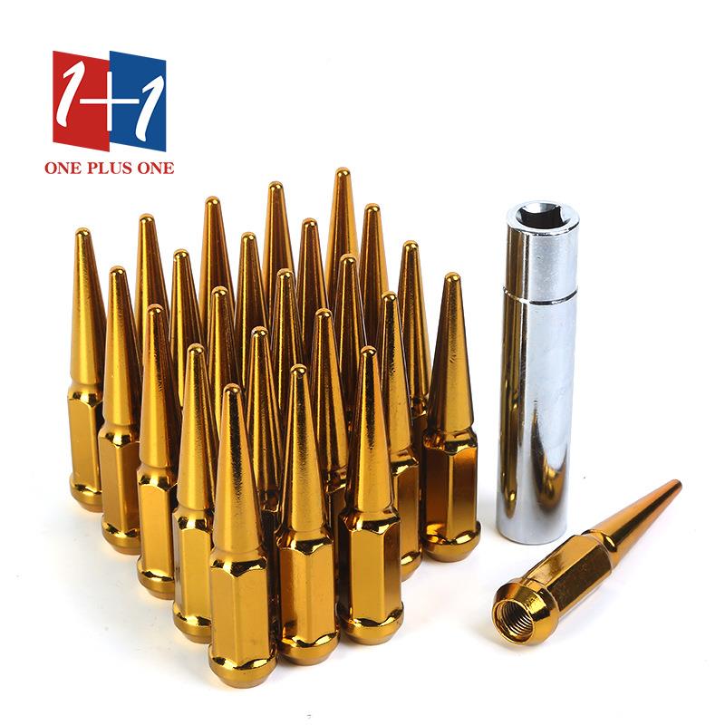 工厂头供零件轮胎螺帽改装-1ODL1六角尖汽车配件WH直2EELNUT