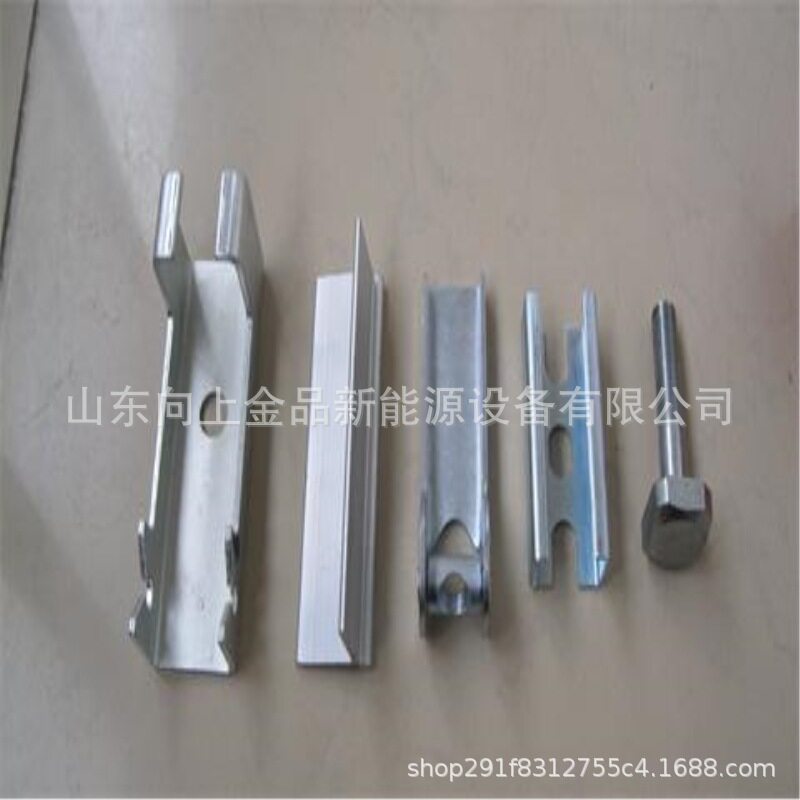 全不锈钢夹持器40*40角铝压条导料槽裙板卡子