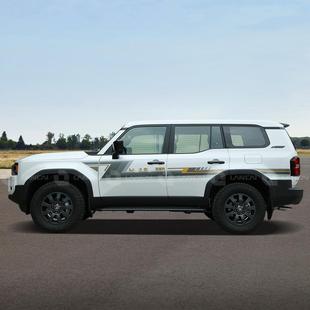 2024新款普拉多LC250车贴拉花霸道腰线装饰贴花车身彩条汽车贴纸