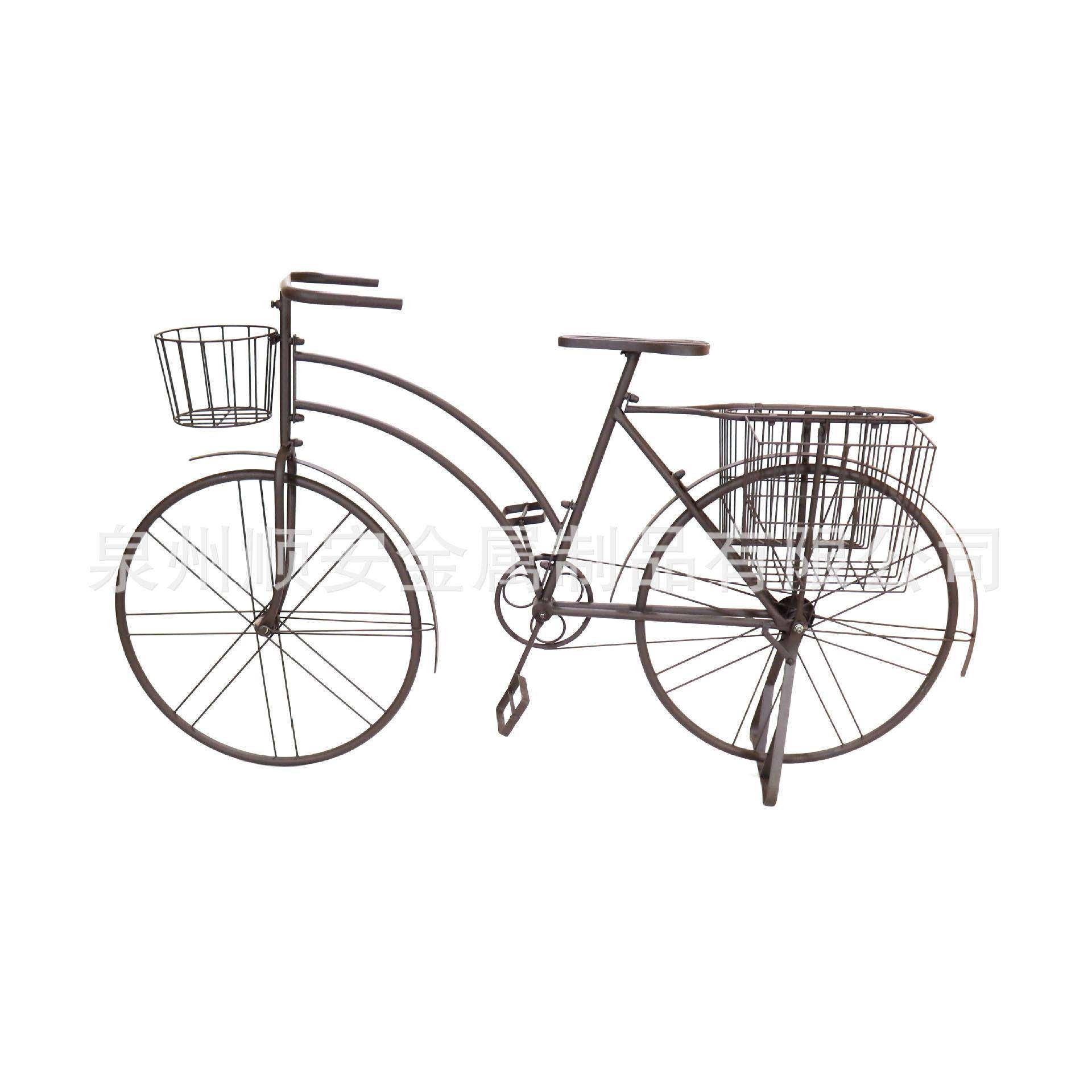 欧式铁艺自行车花架阳台庭院落摆设店铺橱窗装饰家居摆件,纺织面料/辅料/配套,纺织机械配件,淘宝优惠券,粉丝福利购,淘宝优惠卷