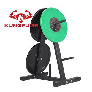 三角稳固纯钢杠铃片存放哑铃架子家用健身房用哑铃架树