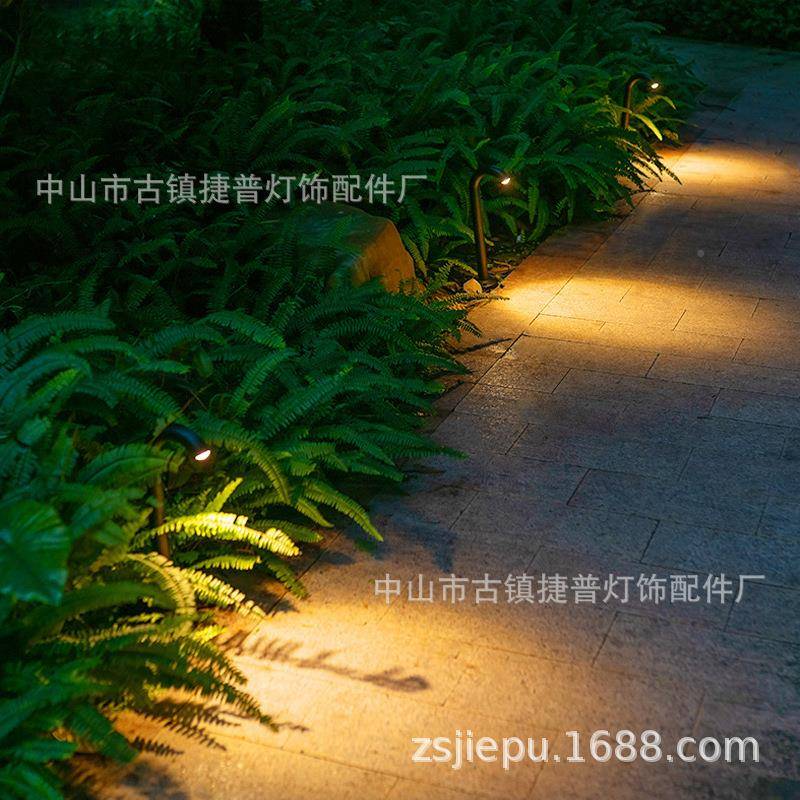 水管草坪JP-3506灯简约别墅灯院户外le花d园草坪灯室外园林路灯草
