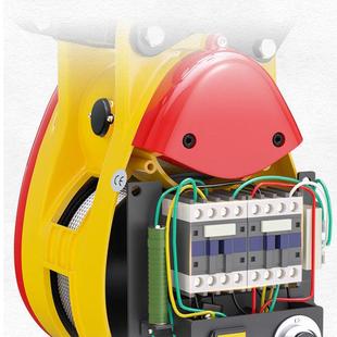 双孔小金刚电动芦220v悬挂小钢丝绳家506用型吊机快速卷扬机葫提