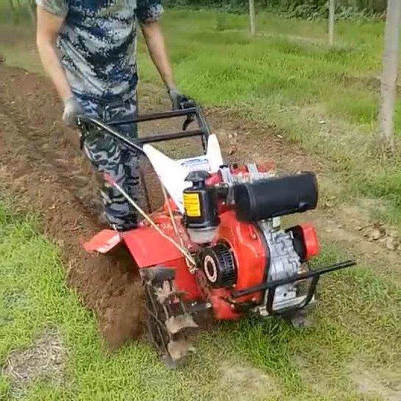 自走新式小驱型农用OIE柴手扶汽油耕田耕地四犁地松土起垄旋耕微