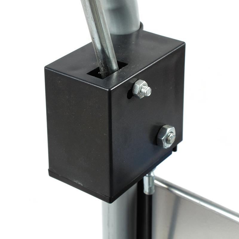 手推搬运小推车平板车手车折叠静454刹音拉塑料手推车货拖车推货