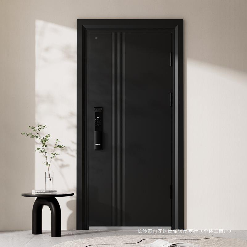 入用户门防盗706门进门家单开户门大门带智能锁门一体