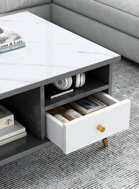 茶几多轻奢小户收型桌简约现代客厅租房家cj007107用边几茶桌纳置