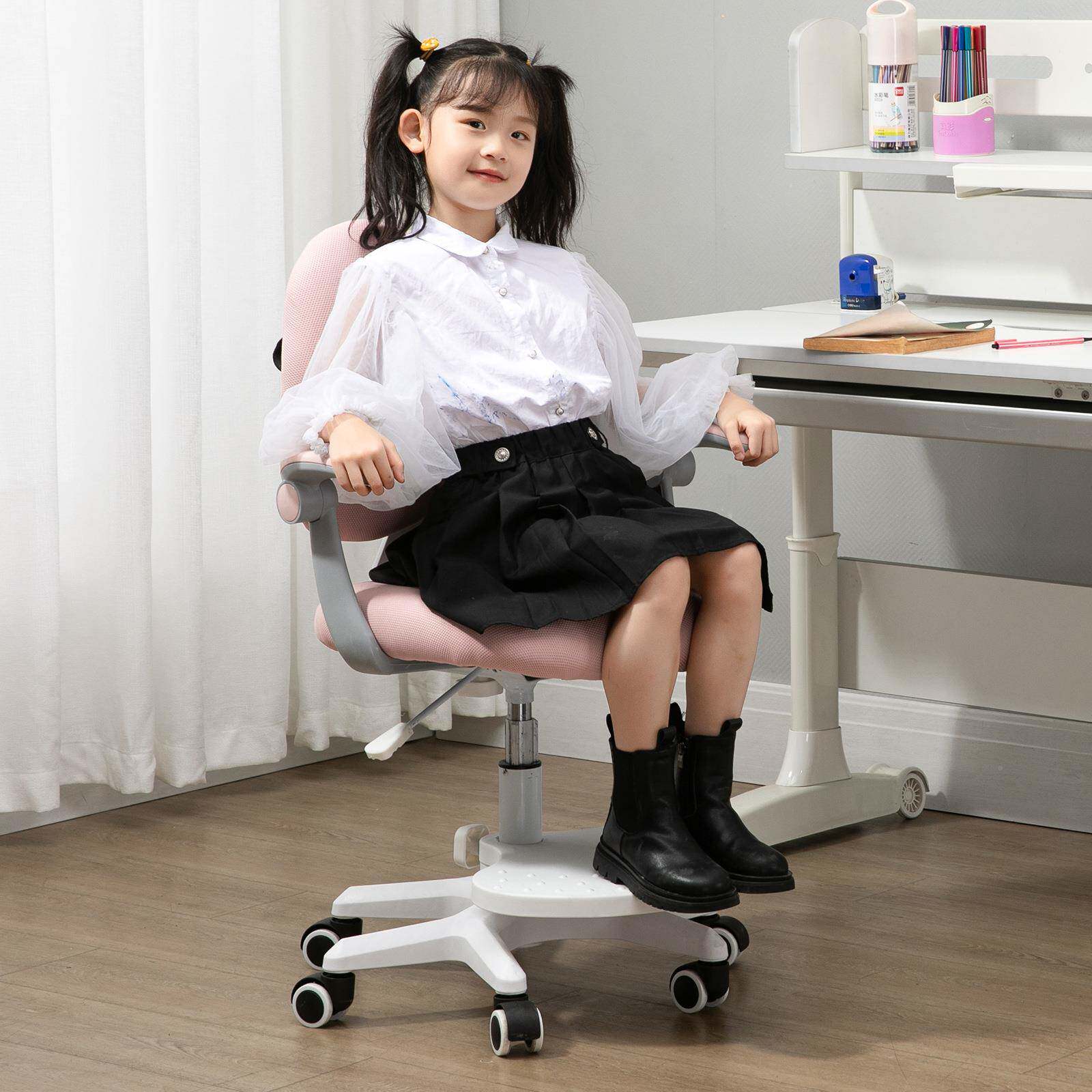 儿适童学写20129青字椅家用舒人体工学椅护脊靠背少年学生习电脑