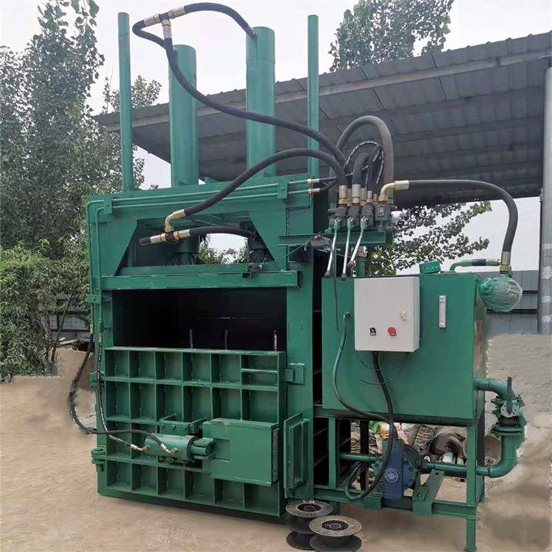 方包青贮玉米秸秆块机压废纸箱易压拉罐人块设备工套YNQ袋打包机