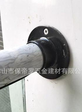 楼梯玻栏杆地无槽框玻璃护栏璃简约轻奢不锈钢黑钛金属楼扶XPD梯