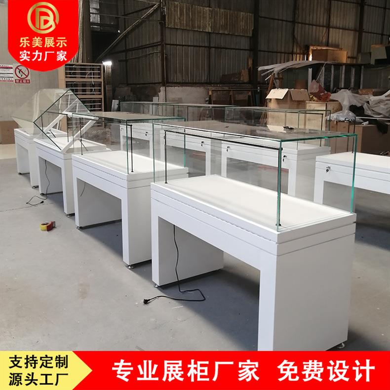 物展示陈博列LM-BWG-0柜博物馆展示柜直柜白色展文烤漆升降玻璃物