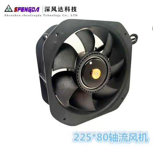 2TTE0FZY6/8-轴流风机22S580金属热风扇225*2025*80m散m380V