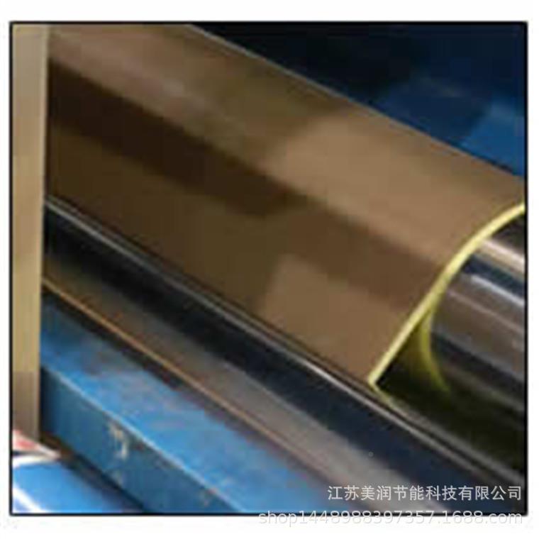 厂家直供封口机高温布黄色耐化e学蚀阻腐燃防火ptf复97合面料