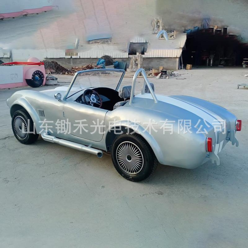 复雪佛兰铁古老爷车NCO皮卡模型玻璃钢雕塑饰大型美陈装商场艺道