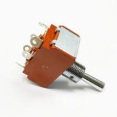 33钮8开关6脚3档双边复位i钮子工开关自位NRU复控按按键