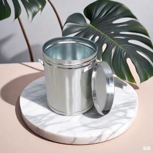 厨房米带桶家用罐盖陈皮防防ZII潮加厚镀铁铁桶锌大皮米虫缸密封