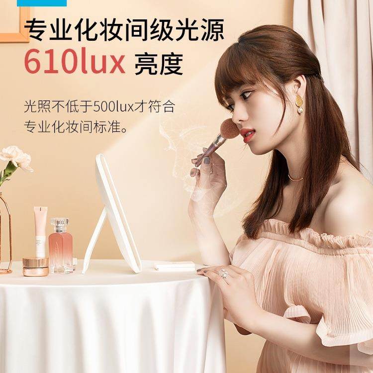 ed补化妆镜l带灯光妆美镜学生宿舍桌面台式随身KOK折叠镜子,饰品/流行首饰/时尚饰品新,其他DIY饰品配件,淘宝优惠券,粉丝福利购,淘宝优惠卷