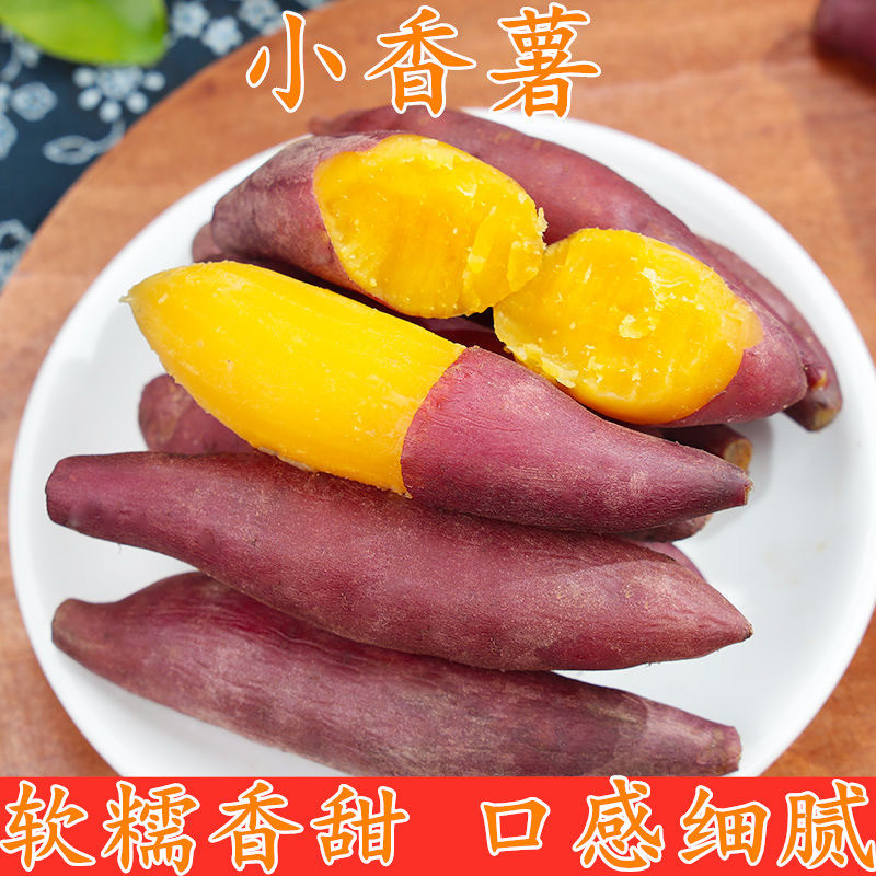 天目山小香薯农家板栗番薯黄心粉糯地瓜红薯新鲜手指软糯山芋辅食