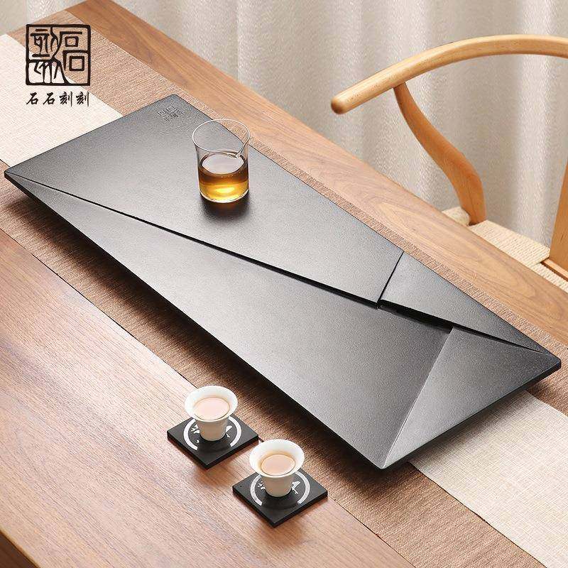 网红天然乌金石茶盘轻奢现代简约家用抽屉式储水托盘烧水茶台茶具,节庆用品/礼品,新娘配件,淘宝优惠券,粉丝福利购,淘宝优惠卷