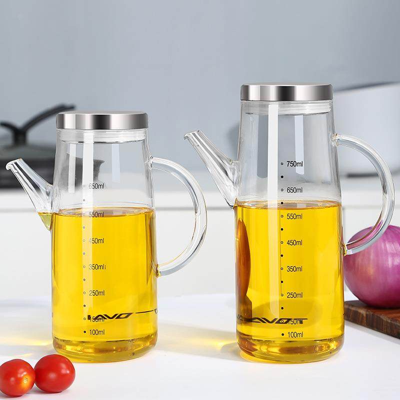 人工吹制高硼硅玻璃油壶不锈钢大容量油瓶防滴漏酱醋油壶瓶,农用物资,其他肥料,淘宝优惠券,粉丝福利购,淘宝优惠卷