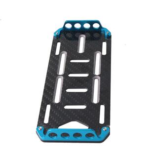 1:10仿真模型攀爬车SCX10电池板D90电池仓支架碳钎维原厂通用