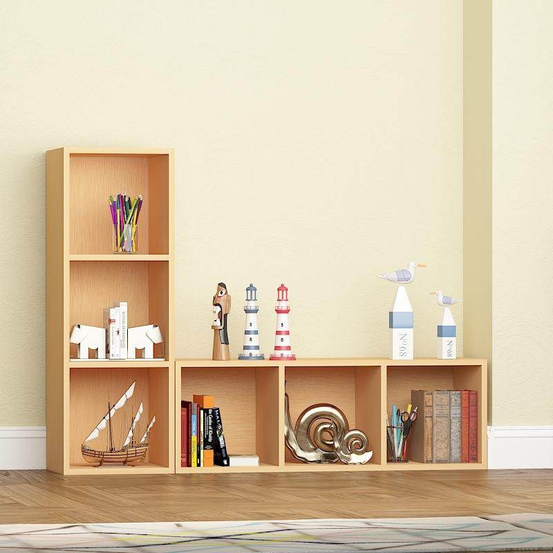 格子柜小柜子储物柜落地学生简易家用书柜书架木质收纳靠墙置新品,节庆用品/礼品,新娘配件,淘宝优惠券,粉丝福利购,淘宝优惠卷