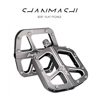 山马士KC6自行车脚踏板肥大舒适山地车脚踏板脚蹬攀爬车CNC脚踏板