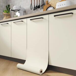 橱柜贴纸自粘翻新改色肤感贴膜厨房柜子柜门防油防水防潮厨柜改造