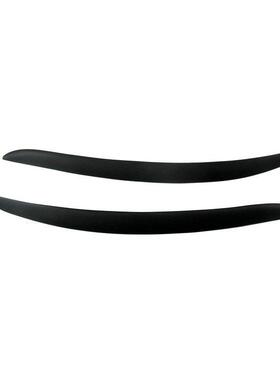 适用于宝马E92E93M3黑色灯眉320i325i330i335iM3改装灯眉贴