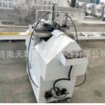 塑钢门窗设备玻璃压条切割锯塑料门窗设备稳定性好精度高