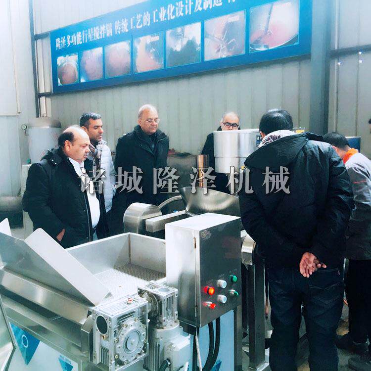 牛杂糖炒糖机器全自动大型花生糖炒锅